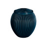 Urne Funéraire Pot Bleu Paon – Plastique Recyclé | Plasticavo