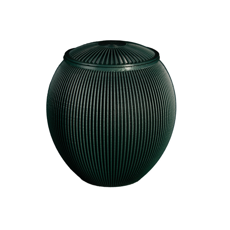 Urne funéraire vase - Vert profond