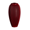 Urne Funéraire Vase Bordeaux – Plastique Recyclé | Plasticavo