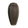 Urne Funéraire Vase Gris – Plastique Recyclé | Plasticavo