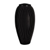 Urne Funéraire Vase Noir – Plastique Recyclé | Plasticavo