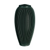 Urne Funéraire Vase Vert Profond – Plastique Recyclé | Plasticavo