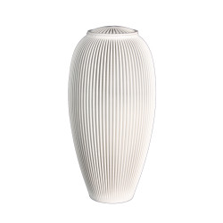 Urne Funéraire Vase Blanc – Plastique Recyclé | Plasticavo