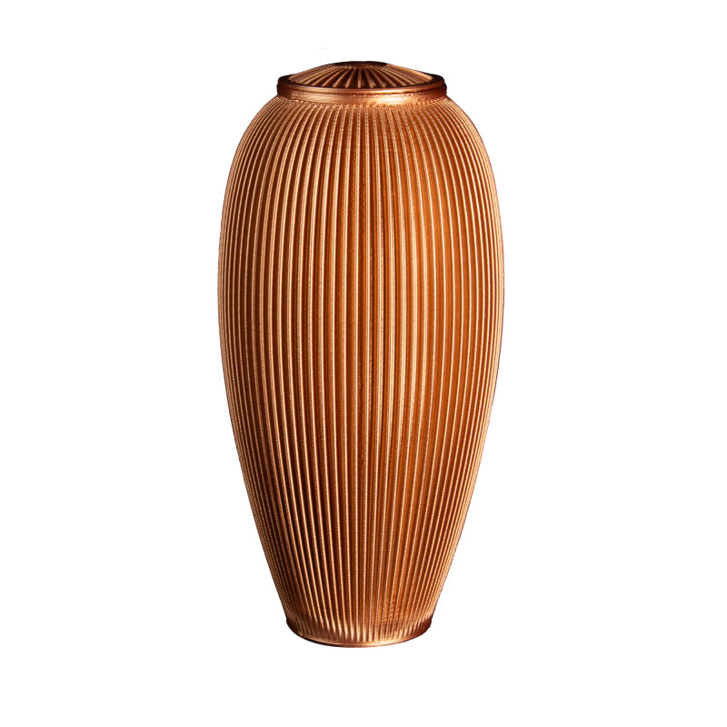 Urne Funéraire Vase Cuivre – Plastique Recyclé | Plasticavo